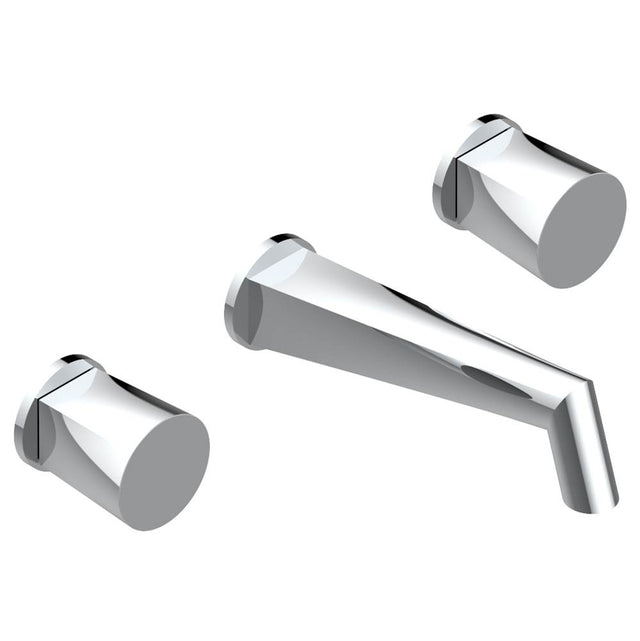 THG - Trim for wall mounted 3-hole lavatory set only - Matt Umber PVD