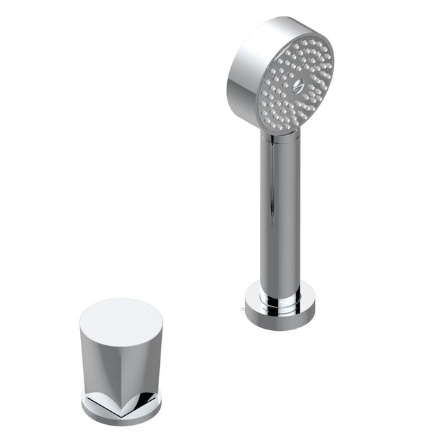 THG - Deck mounted mixer with handshower, progressive cartridge - Matt Umber PVD