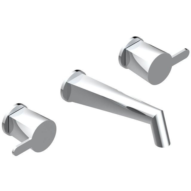 THG - Trim for wall mounted 3-hole lavatory set only - Matt Umber PVD