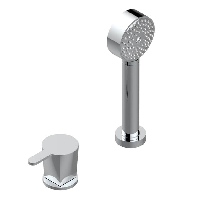 THG - Deck mounted mixer with handshower, progressive cartridge - Matt Umber PVD