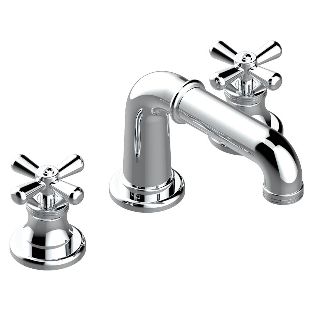 THG - Widespread lavatory set with drain - Matt Umber PVD