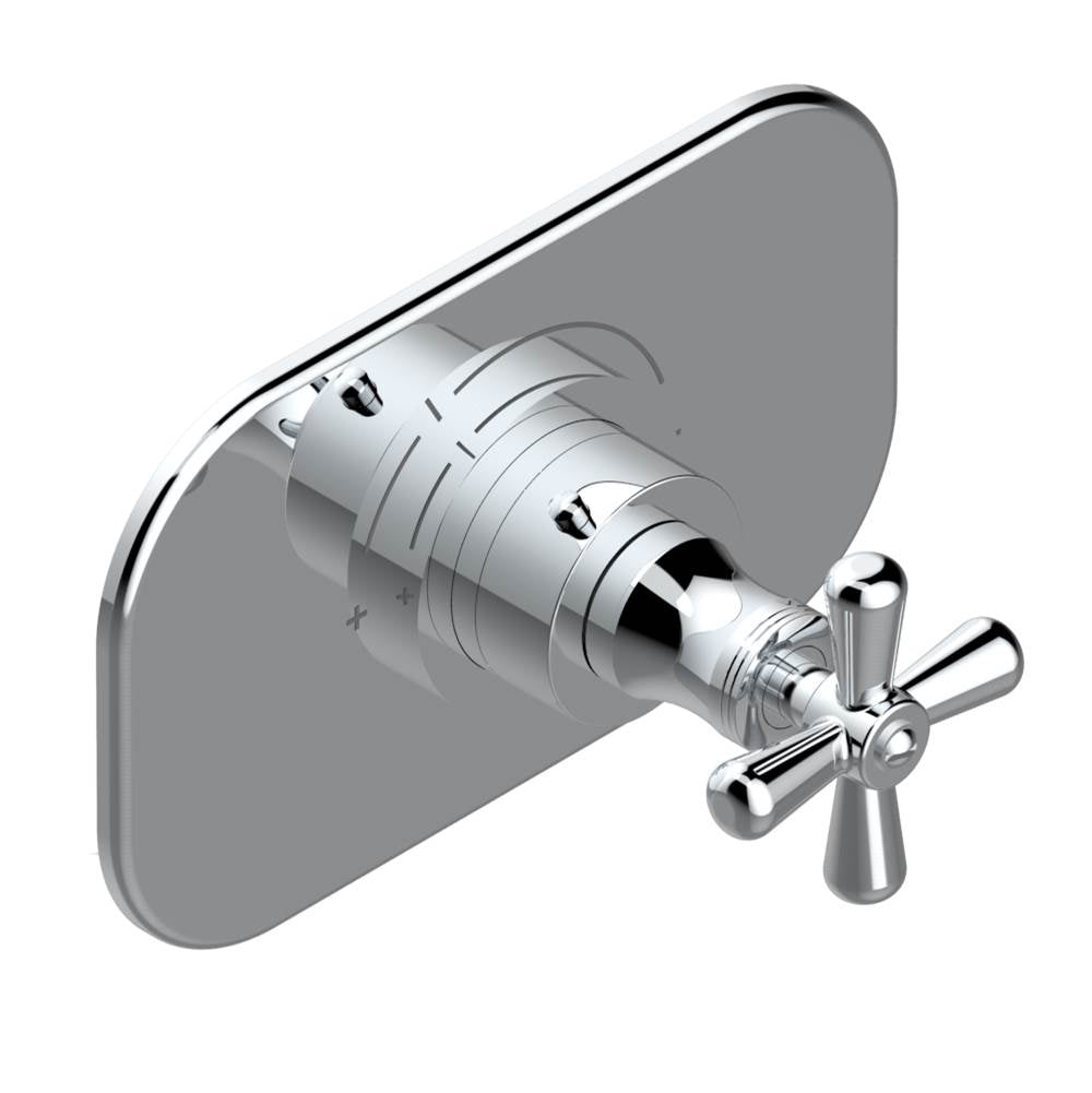 THG - Trim for THG thermostatic valve, rough part supplied with fixing box ref.5 200AE/US - Matt Umber PVD