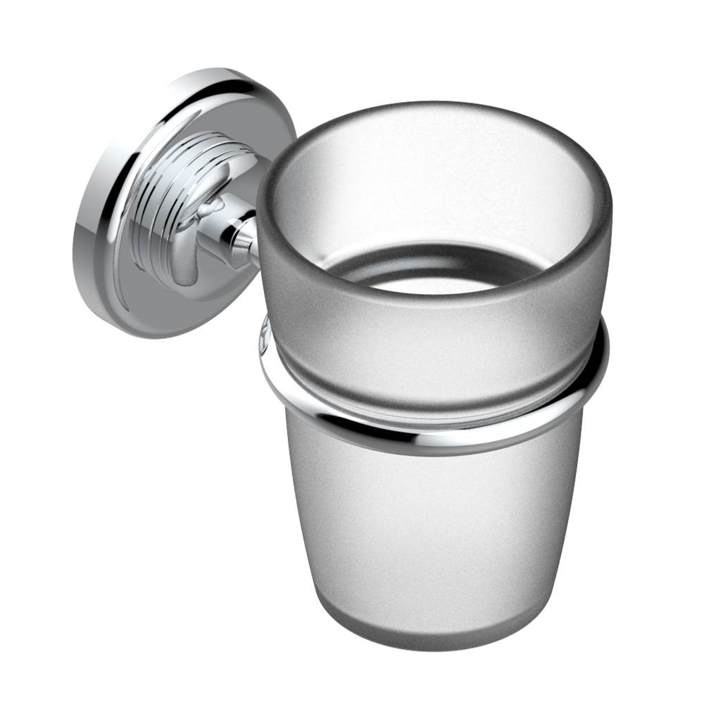 THG - Tumbler holder, wall mounted - Matt Umber PVD