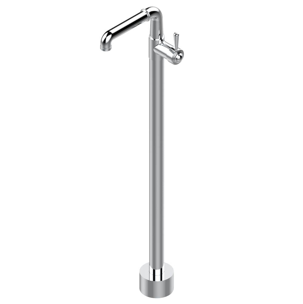 THG - Floor mounted lavatory faucet - Matt Umber PVD