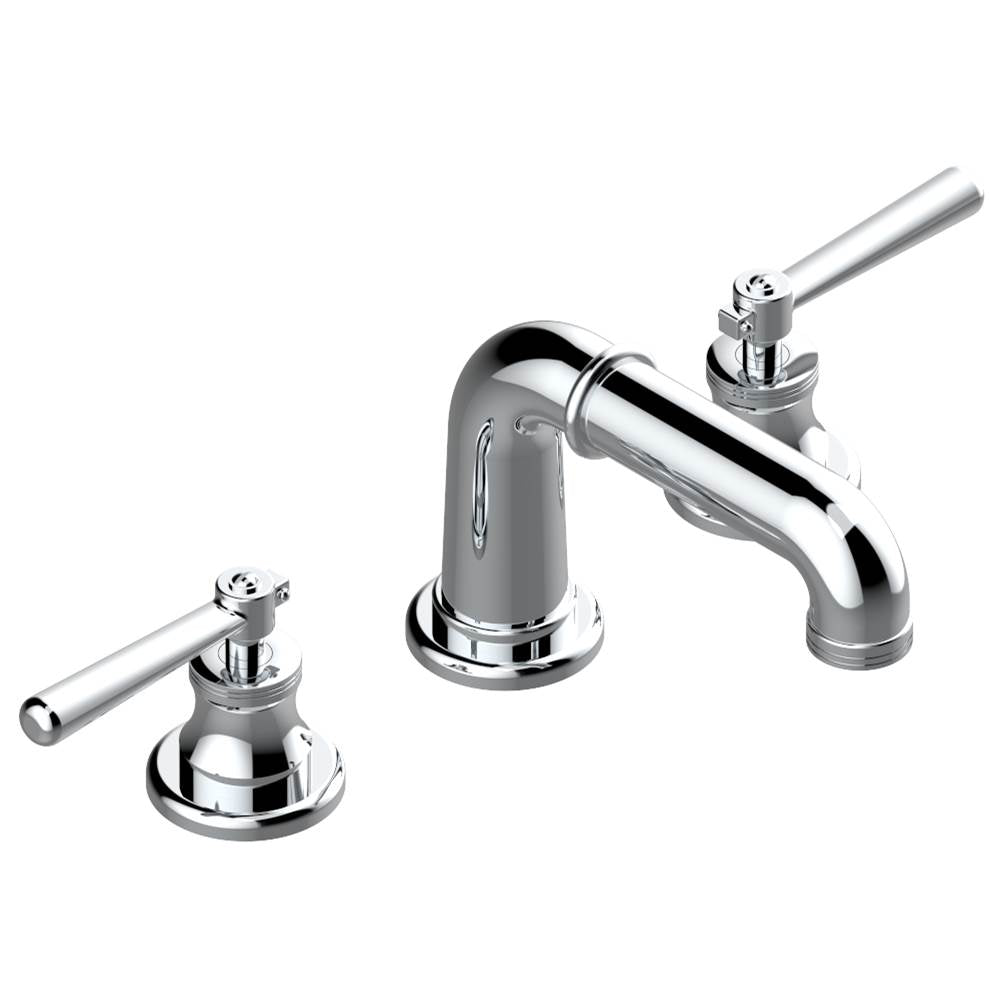 THG - Widespread lavatory set with drain - Matt Umber PVD