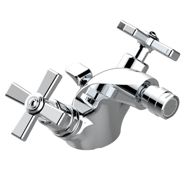 THG - Single hole bidet faucet with drain - Matt Umber PVD