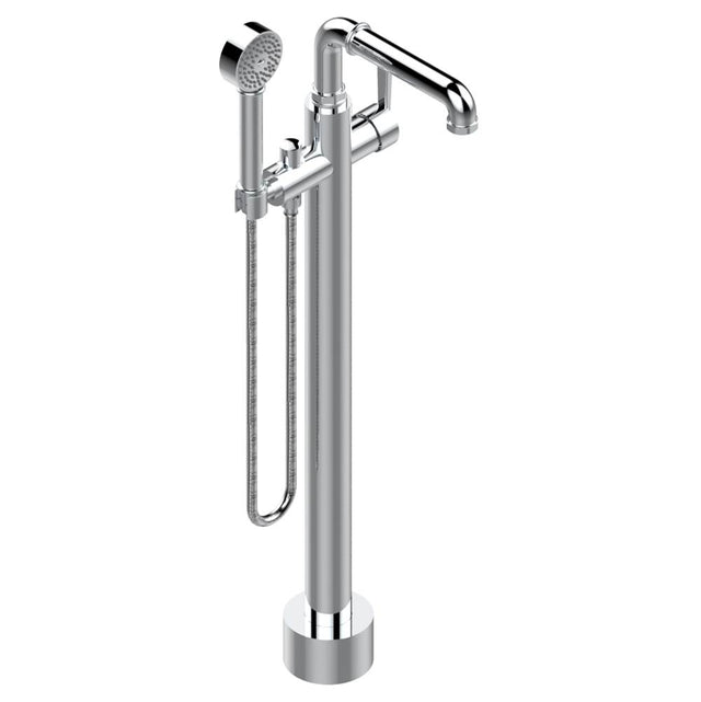 THG - Free-standing single lever bath mixer with handshower with Easyclean system - Matt Umber PVD