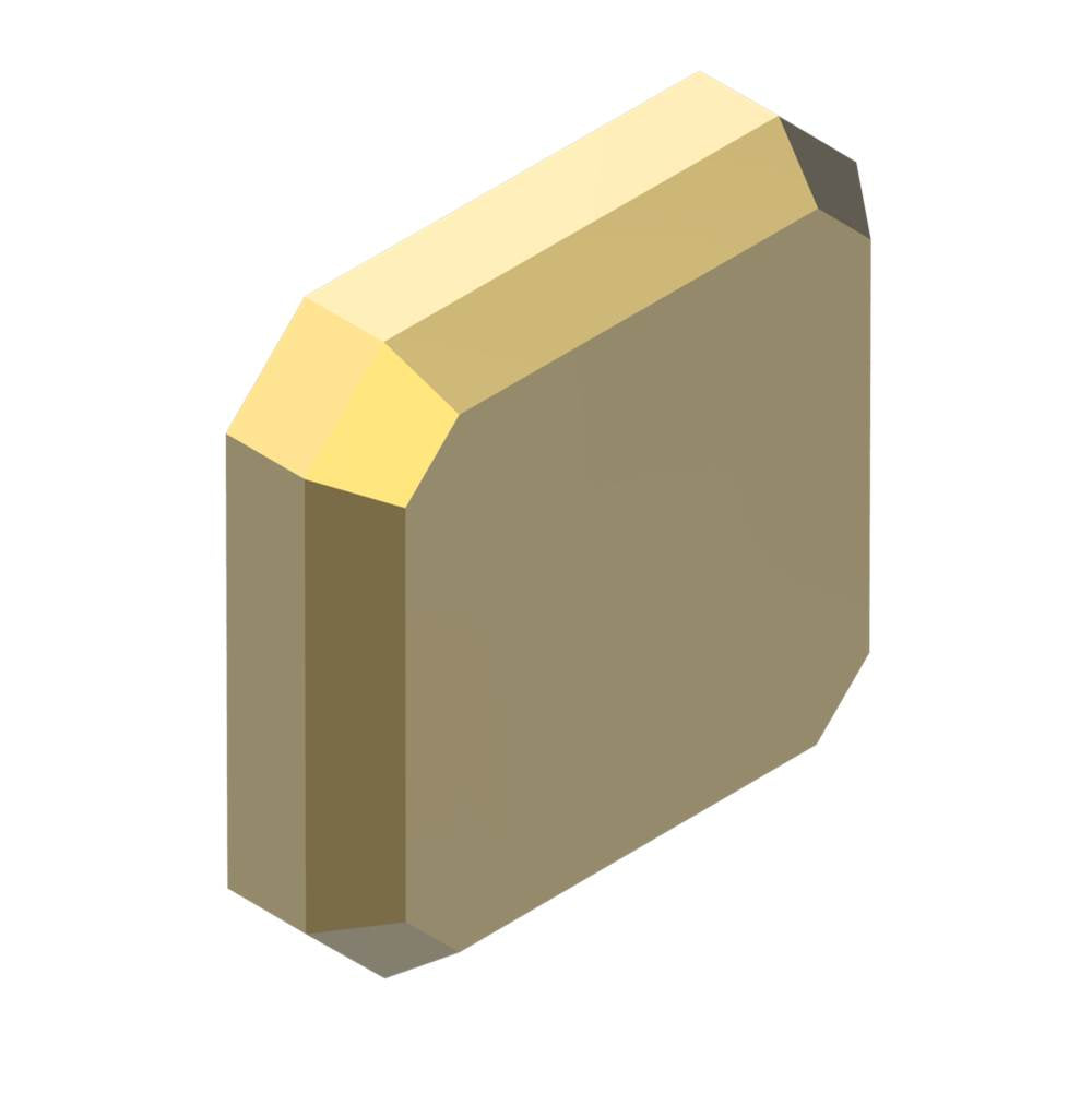 THG - Control knob for Geberit waste overflow - Gold Color PVD