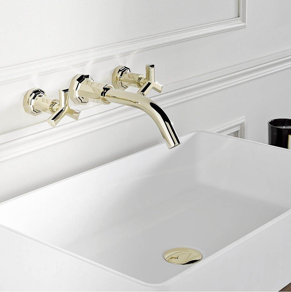Trim for wall mounted 3-hole lavatory set only