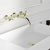 Trim for wall mounted 3-hole lavatory set only