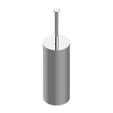 THG - Metal toilet brush holder with brush with cover floor mounted - Matt Umber PVD