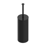 THG - Metal toilet brush holder with brush with cover floor mounted - Brown Bronze Color PVD