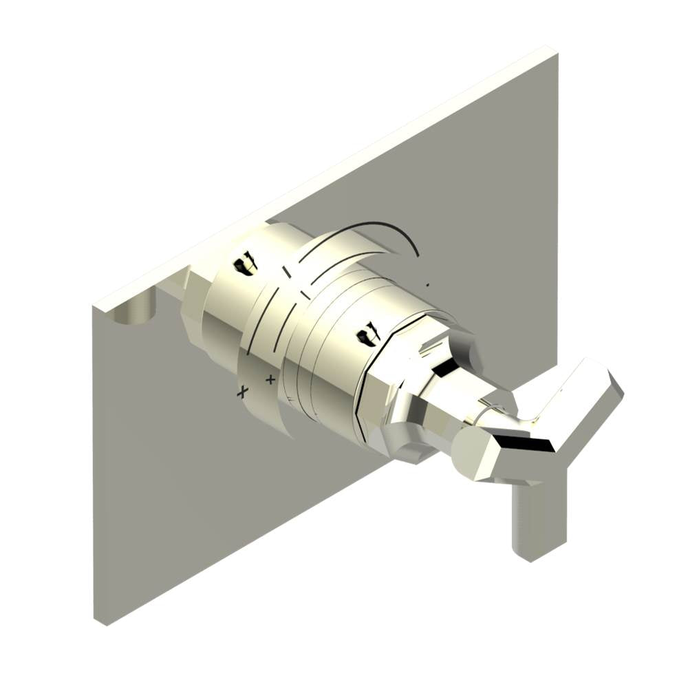 THG - Trim for THG thermostatic valve, rough part supplied with fixing box ref.5 200AE/US - Nickel Polished