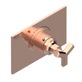 THG - Trim for THG thermostatic valve, rough part supplied with fixing box ref.5 200AE/US - Blush PVD
