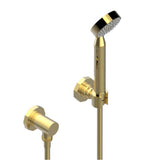 THG - Wall mounted handshower with separate fixed hook - Gold Color PVD