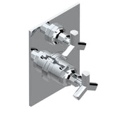 THG - Trim for THG thermostatic valve 1 volume control, rough part supplied with fixing box ref.5 300AE/US - Matt Umber PVD