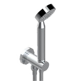 THG - Wall mounted handshower with integrated fixed hook - Matt Umber PVD