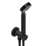 THG - Wall mounted handshower with integrated fixed hook - Brown Bronze Color PVD