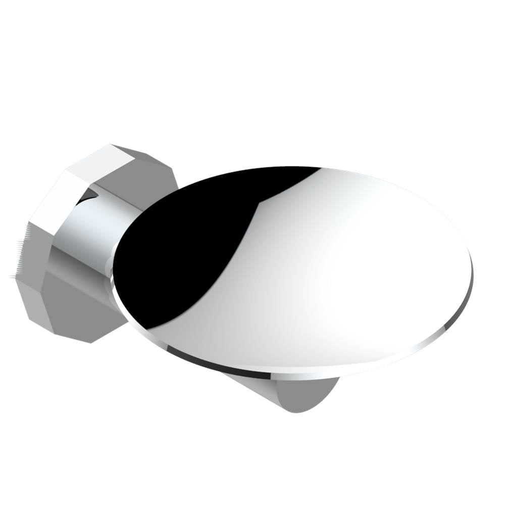 THG - Soap dish, wall mounted, 4'' diameter - Matt Umber PVD