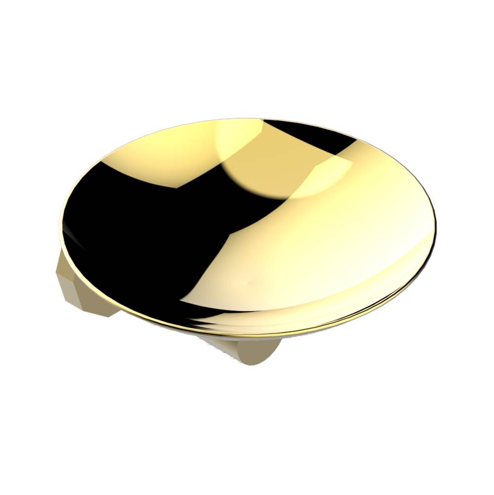 THG - Soap dish, wall mounted, 6'' diameter - Gold Color PVD