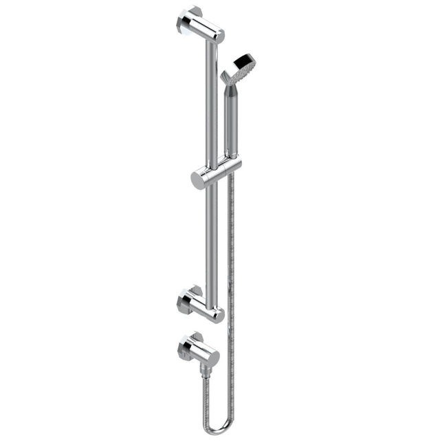 THG - Slide bar with handhsower and elbow - Matt Umber PVD