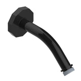 THG - Horizontal shower arm, 45°, lg: 4'' 3/4 - Brown Bronze Color PVD