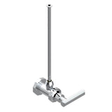 THG - Angle supply valve with 3/8'' adaptor set for toilet - Matt Umber PVD