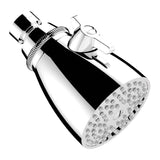 THG - Shower head, adjustable, 2'' 3/4 diameter with Easyclean system - Matt Umber PVD