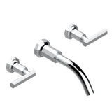 THG - Trim for wall mounted 3-hole lavatory set only - Matt Umber PVD