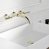 Trim for wall mounted 3-hole lavatory set only