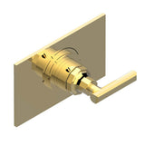 THG - Trim for THG thermostatic valve, rough part supplied with fixing box ref.5 200AE/US - Gold Polished
