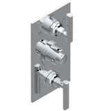 THG - Trim for thg thermostat with 2-way diverter and on/off control, rough part supplied with fixing box ref. .5 540AE/US - Umber PVD