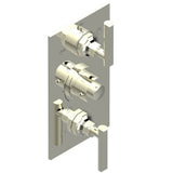 THG - Trim for thg thermostat with 2-way diverter and on/off control, rough part supplied with fixing box ref. .5 540AE/US - Nickel Polished