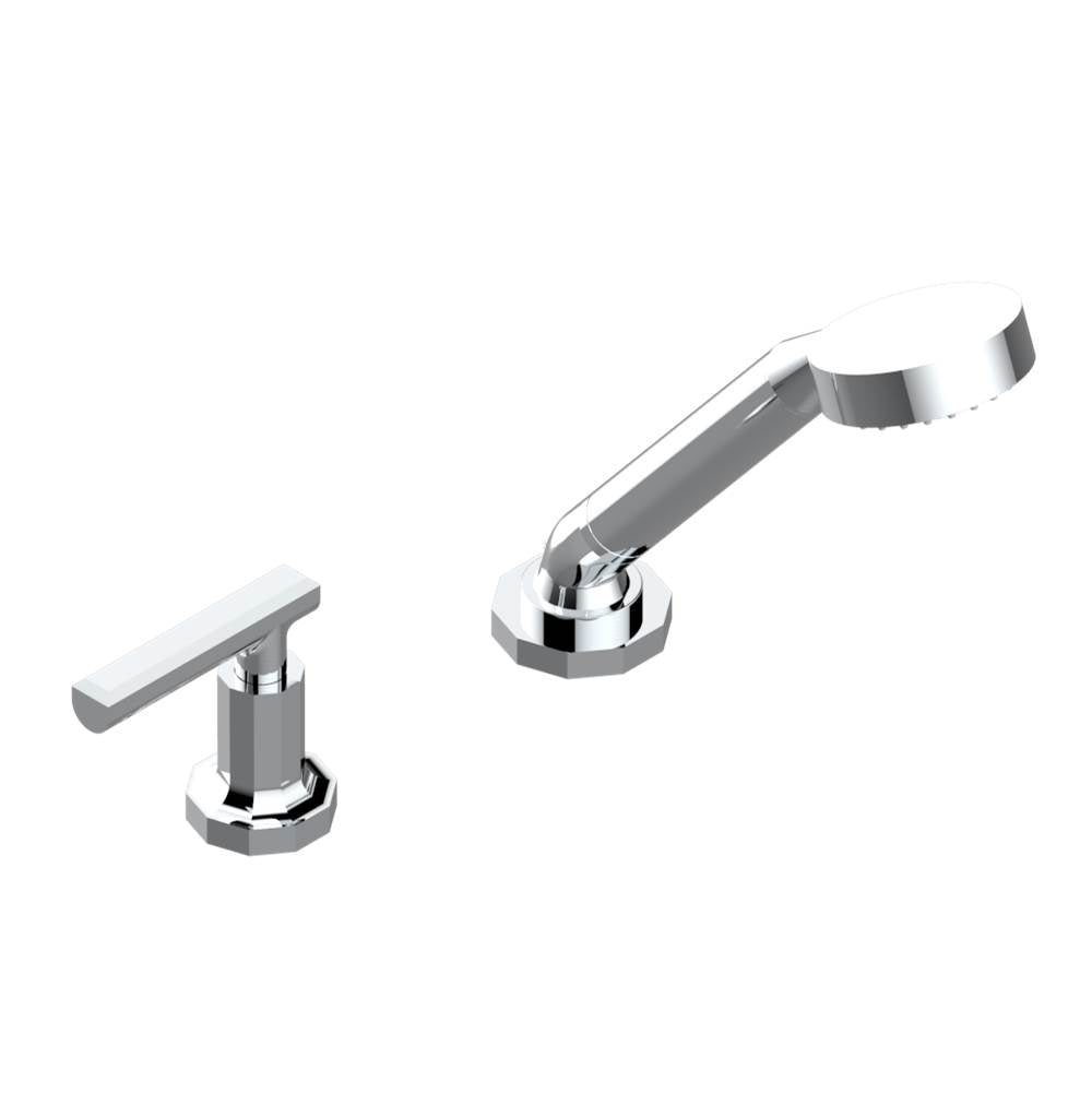 THG - Deck mounted mixer with handshower, progressive cartridge - Matt Umber PVD