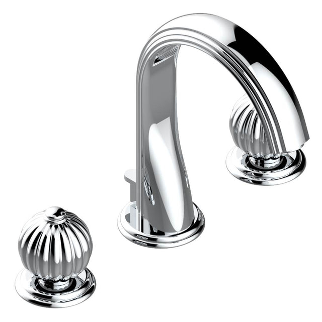 THG - Widespread lavatory set with drain - Matt Umber PVD