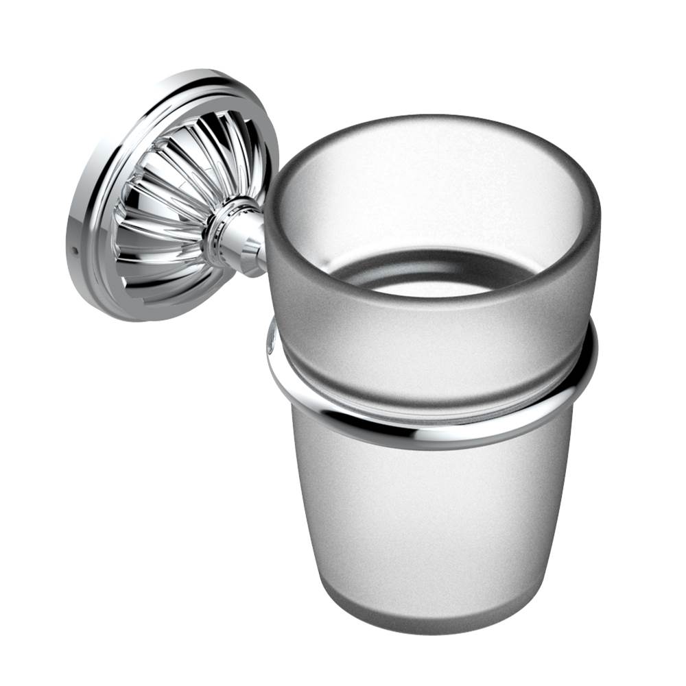 THG - Tumbler holder, wall mounted - Matt Umber PVD