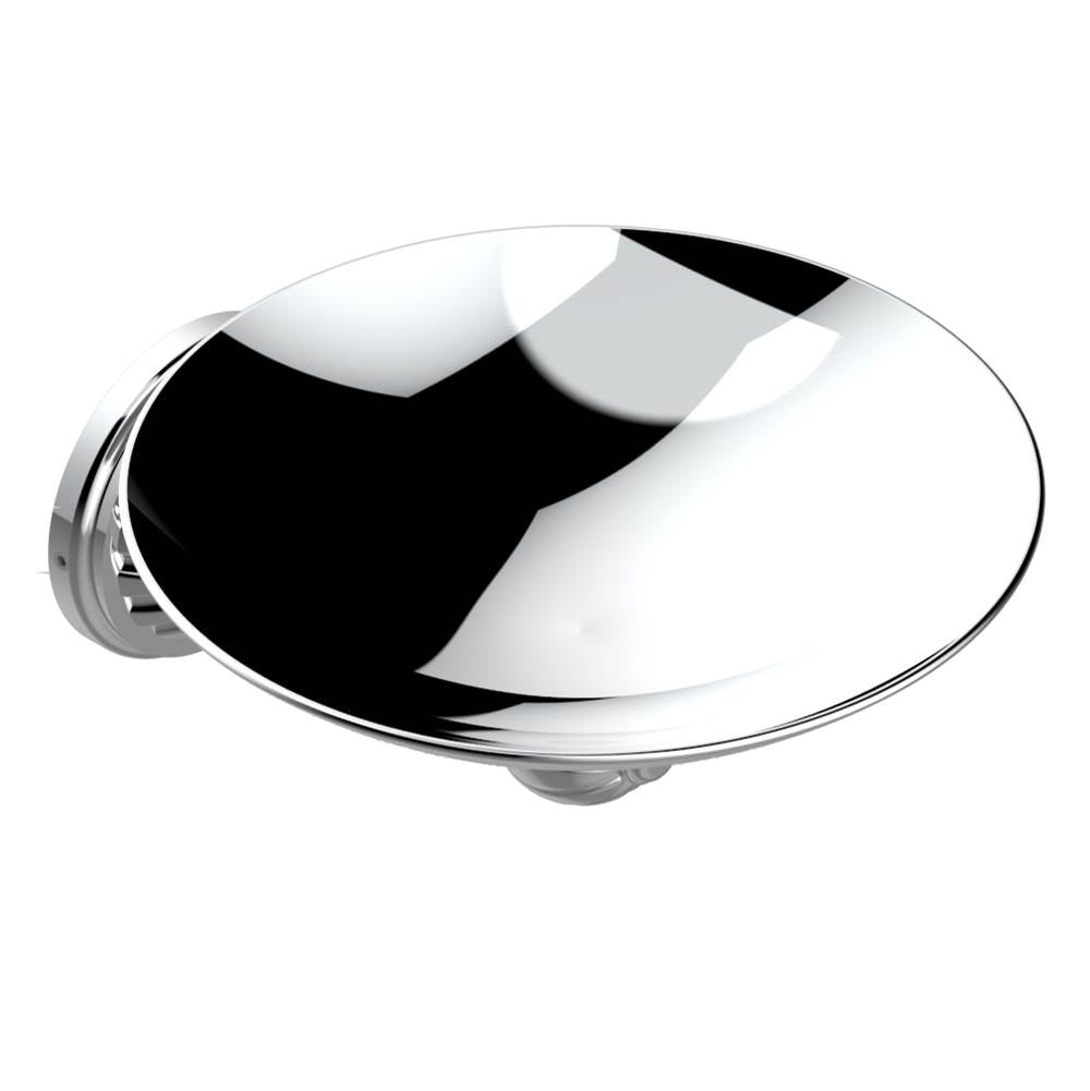 THG - Soap dish, wall mounted, 6'' diameter - Matt Umber PVD
