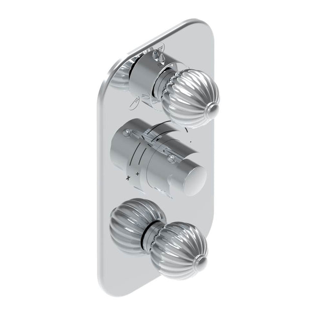 THG - Trim for thg thermostat with 2-way diverter and on/off control, rough part supplied with fixing box ref. .5 540AE/US - Matt Umber PVD