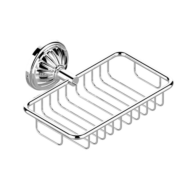 THG - Soap basket, wall mounted 6''1/4 x 3''5/8 - Matt Umber PVD
