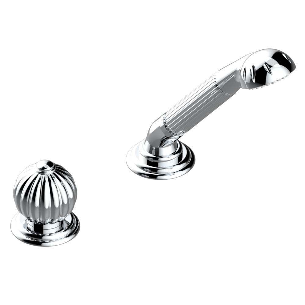THG - Deck mounted mixer with handshower, progressive cartridge - Matt Umber PVD