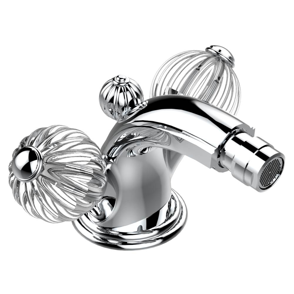 THG - Single hole bidet faucet with drain - Matt Umber PVD