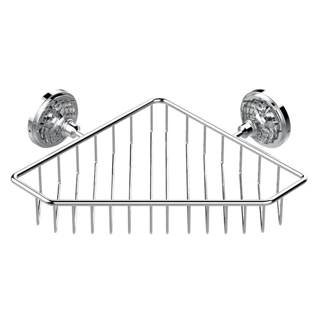 THG - Large corner soap basket, wall mounted - Matt Umber PVD
