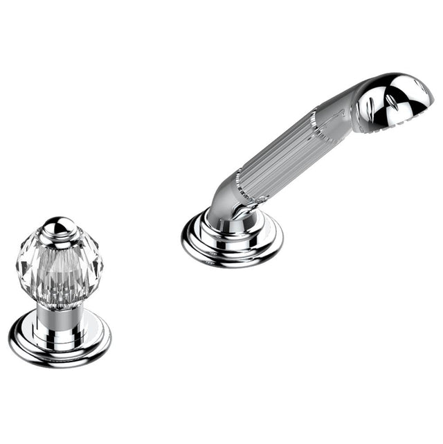 THG - Deck mounted mixer with handshower, progressive cartridge - Matt Umber PVD