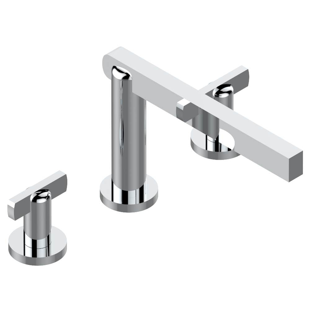 THG - Widespread lavatory set with drain - Matt Umber PVD