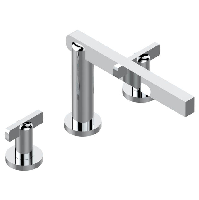 THG - Widespread lavatory set with drain - Matt Umber PVD