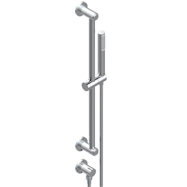 THG - Slide bar with handhsower and elbow - Matt Umber PVD