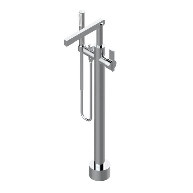 THG - Free-standing single lever bath mixer with handshower with Easyclean system - Matt Umber PVD