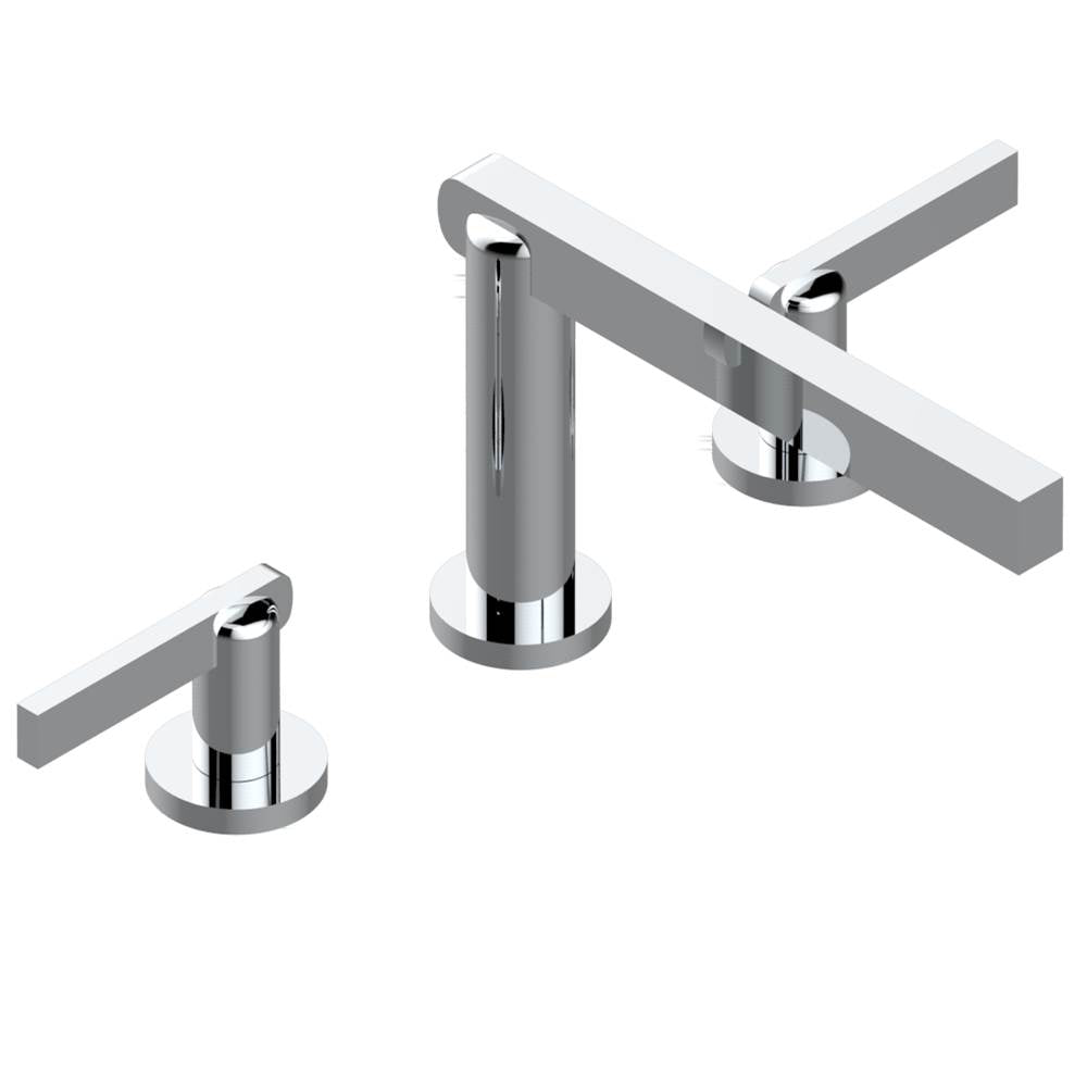 THG - Widespread lavatory set with drain - Matt Umber PVD