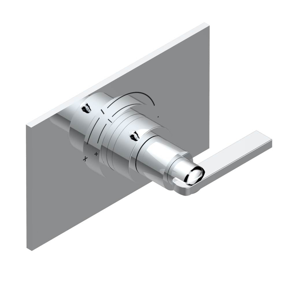 THG - Trim for THG thermostatic valve, rough part supplied with fixing box ref.5 200AE/US - Matt Umber PVD