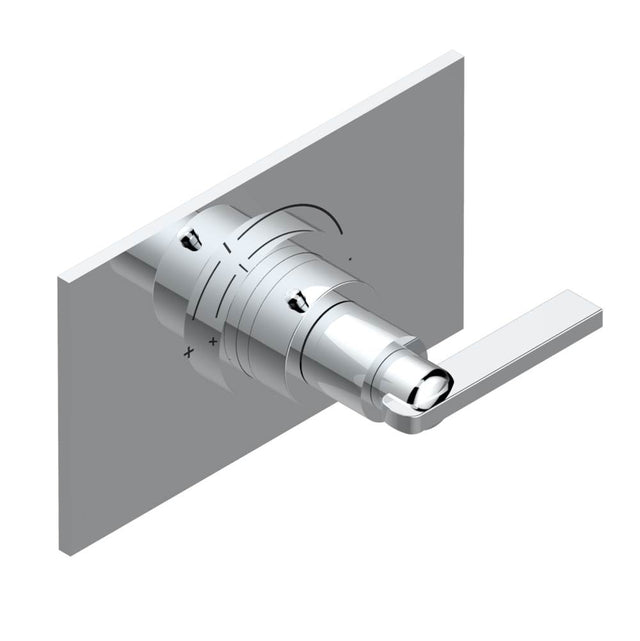 THG - Trim for THG thermostatic valve, rough part supplied with fixing box ref.5 200AE/US - Matt Umber PVD